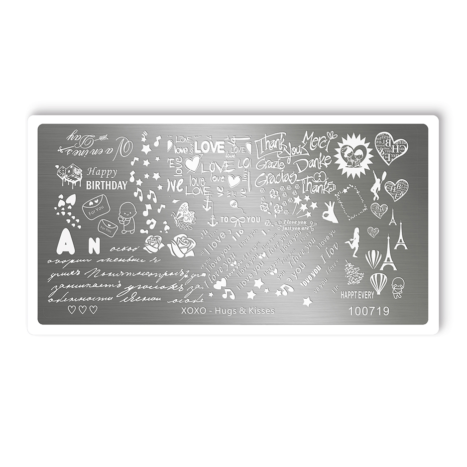 Template XOXO Love Letters