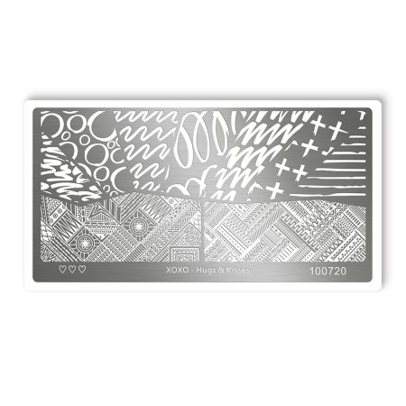 Template XOXO Graphic Lines