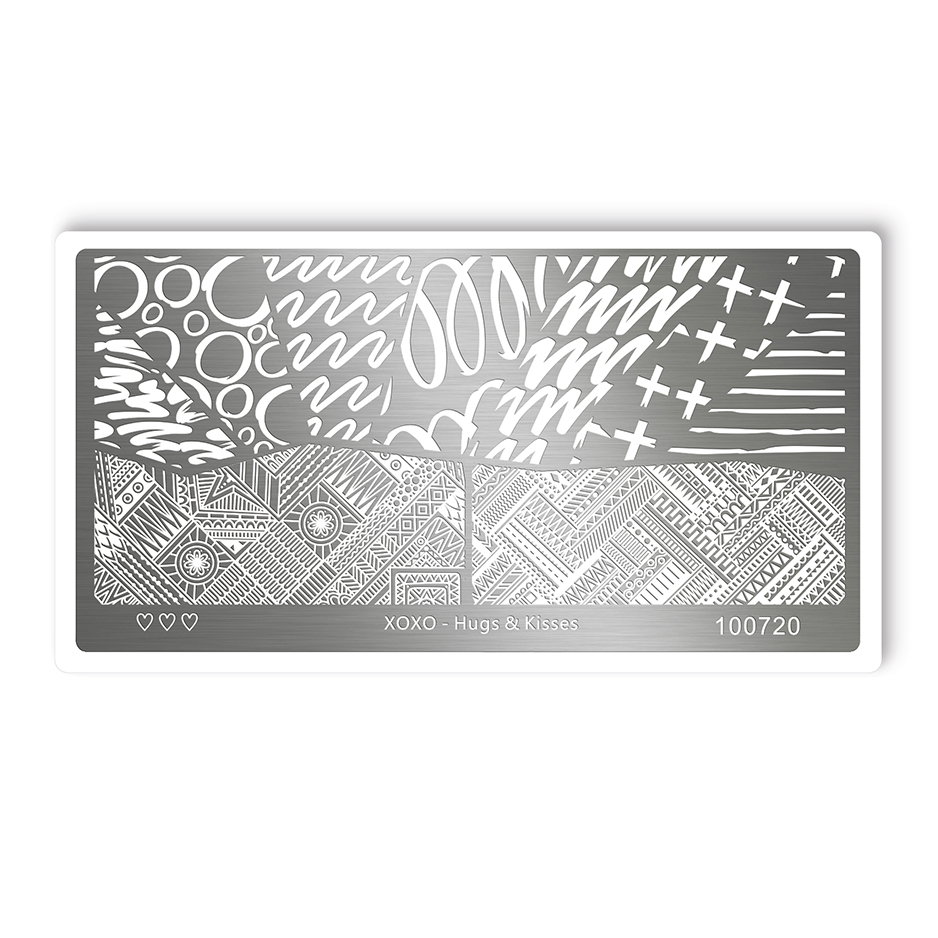 Template XOXO Graphic Lines