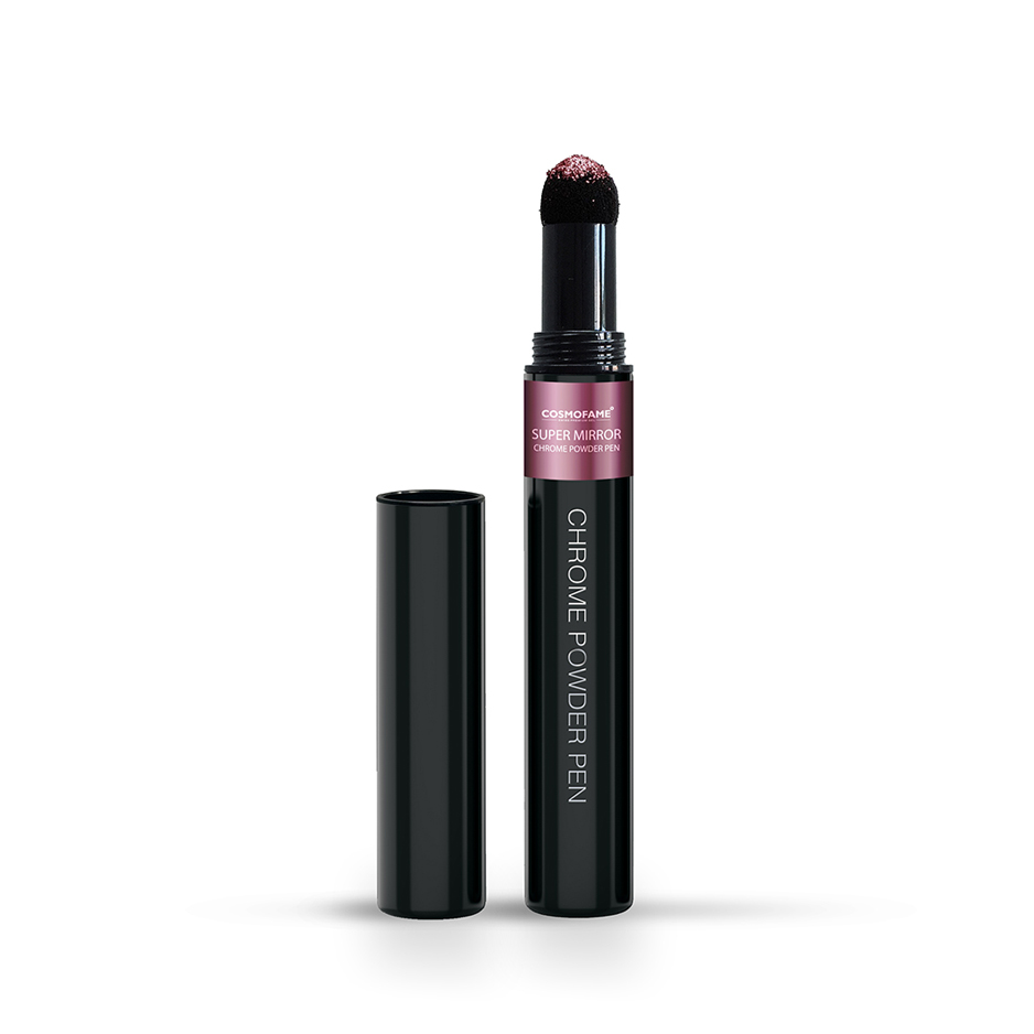 Chrome Pen altrosa mit Glitter-Chrome-Pigmenten