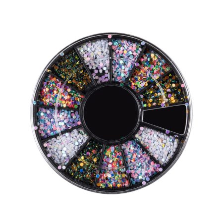 Strass Karussell Multicolor
