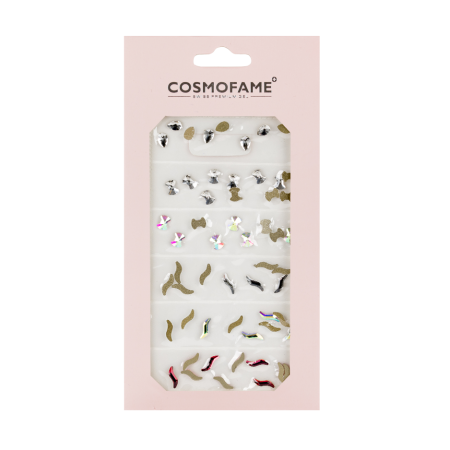 Nailart Strass Steine Set Ribbons & Flakes
