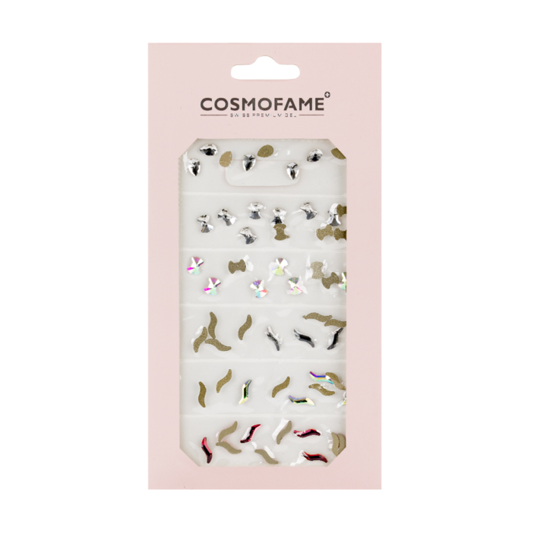 Nailart Strass Steine Set Ribbons & Flakes