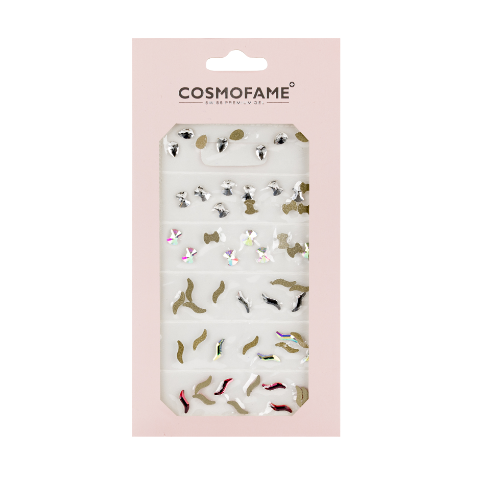Nailart Strass Steine Set Ribbons & Flakes