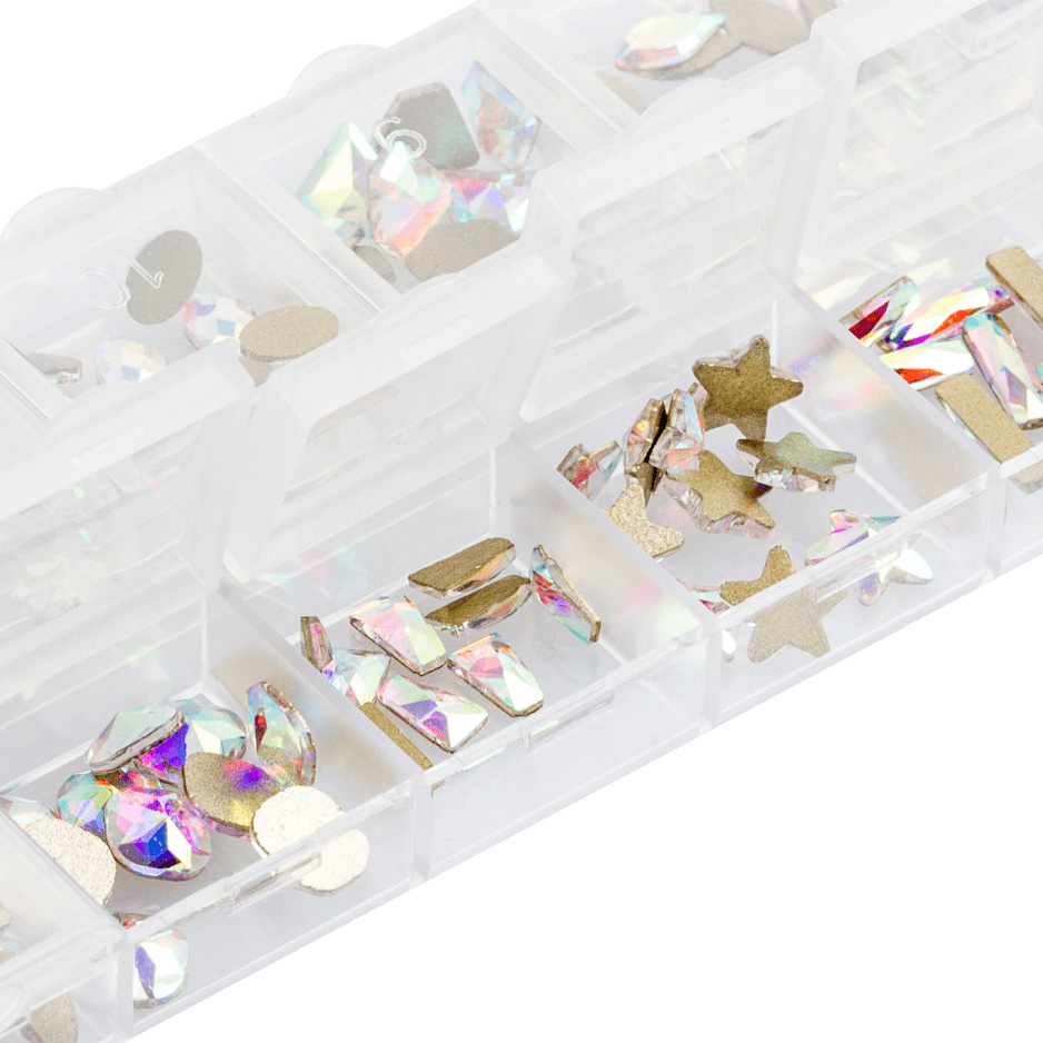 nailart set II glass rhinestones 3D