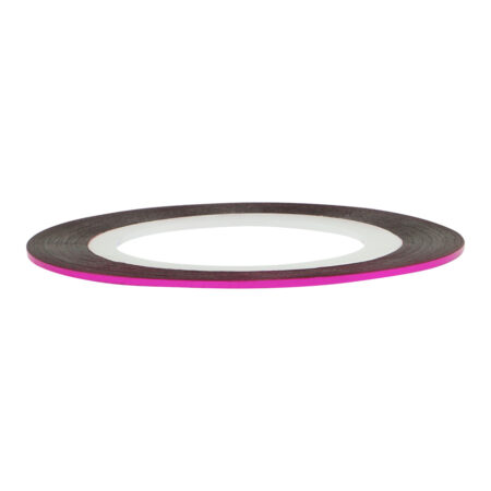 Metallic Stripes Hot Pink