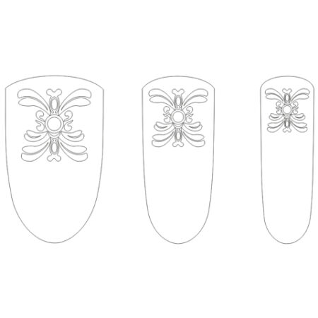 3D shapes 016 butterfly