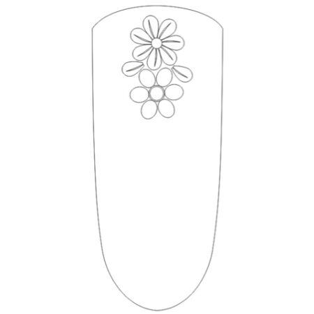 3D shapes 019 flower double