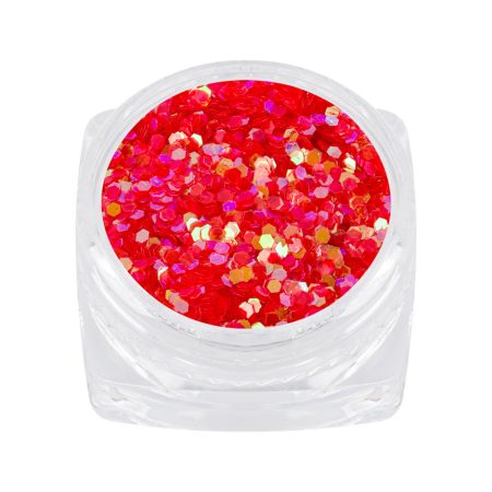 magic glitter pastel red