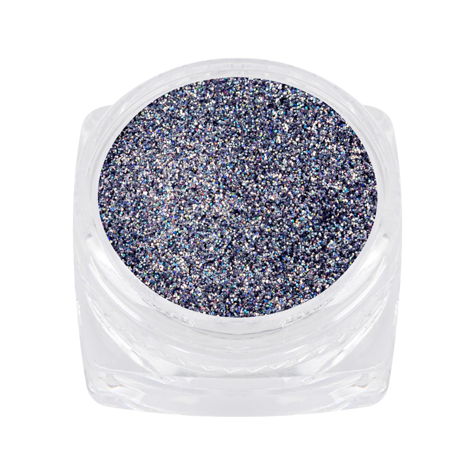 holographic glitter silver
