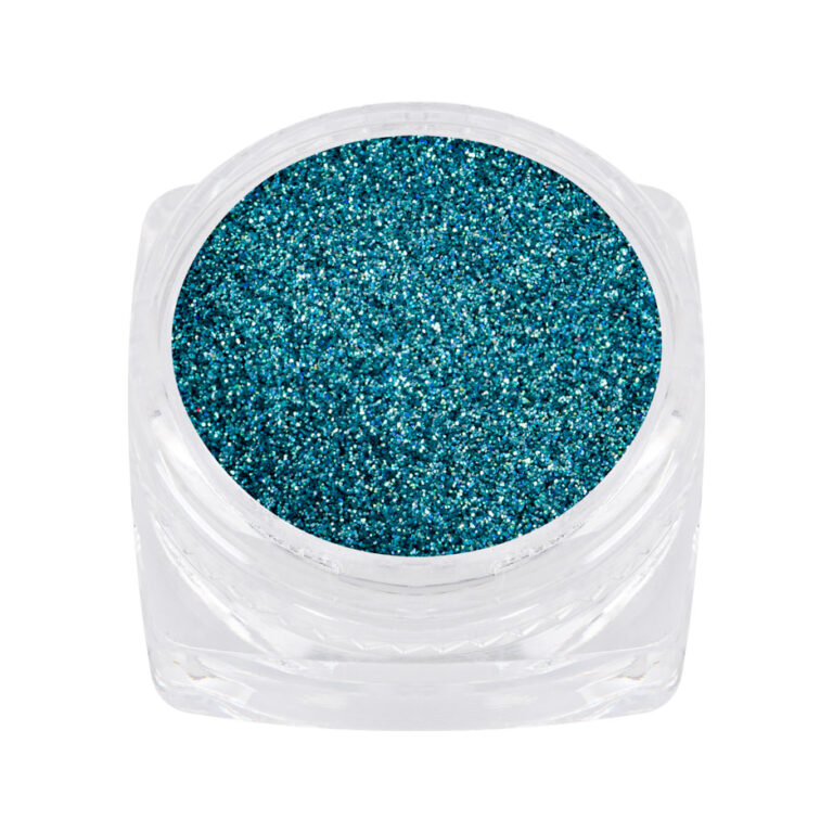 holographic glitter blue