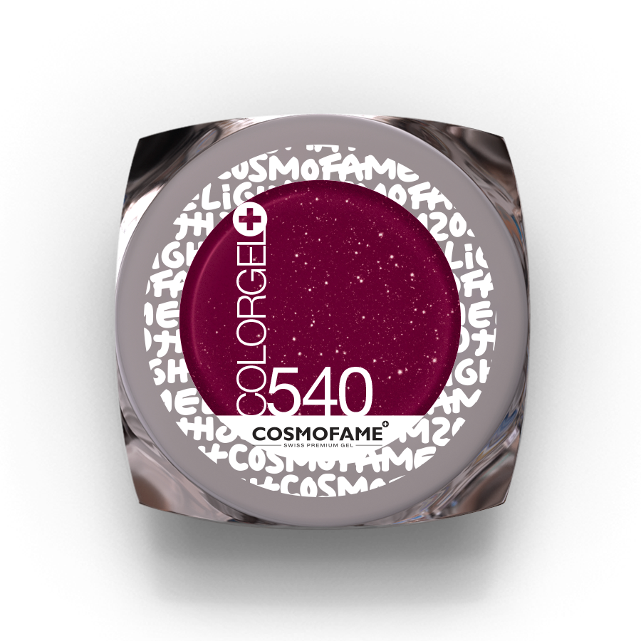 colorgel glitter 540 „warm mahogany“