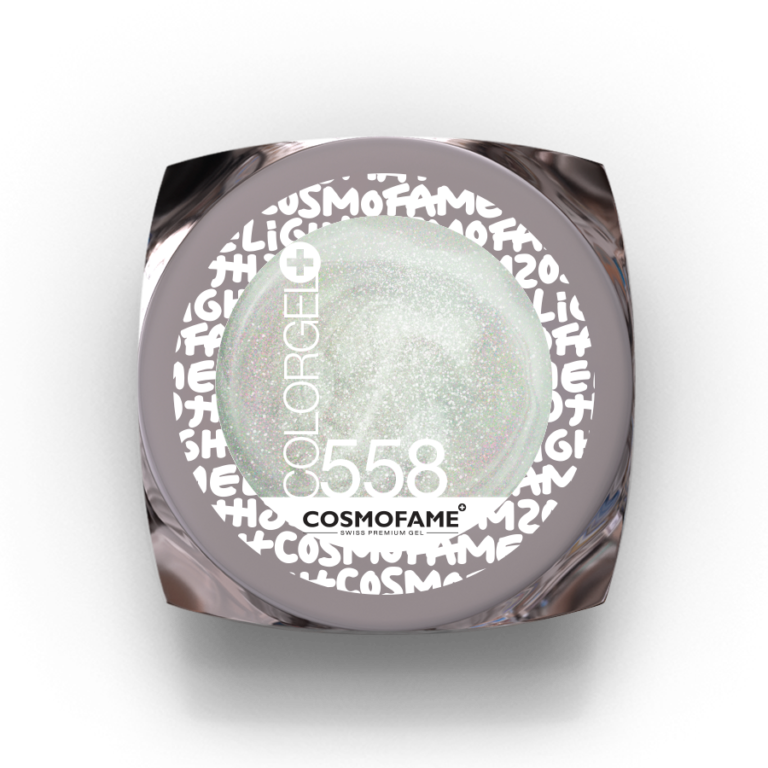 COLORGEL Glitter 558 pale green glitter
