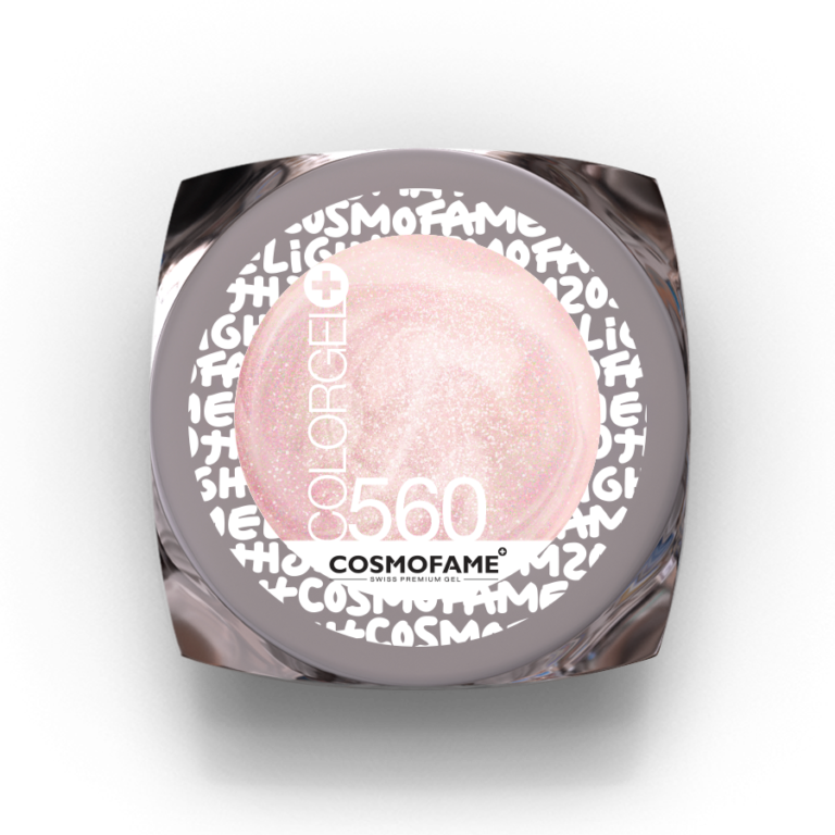 COLORGEL Glitter 560 rosé bloom glitter